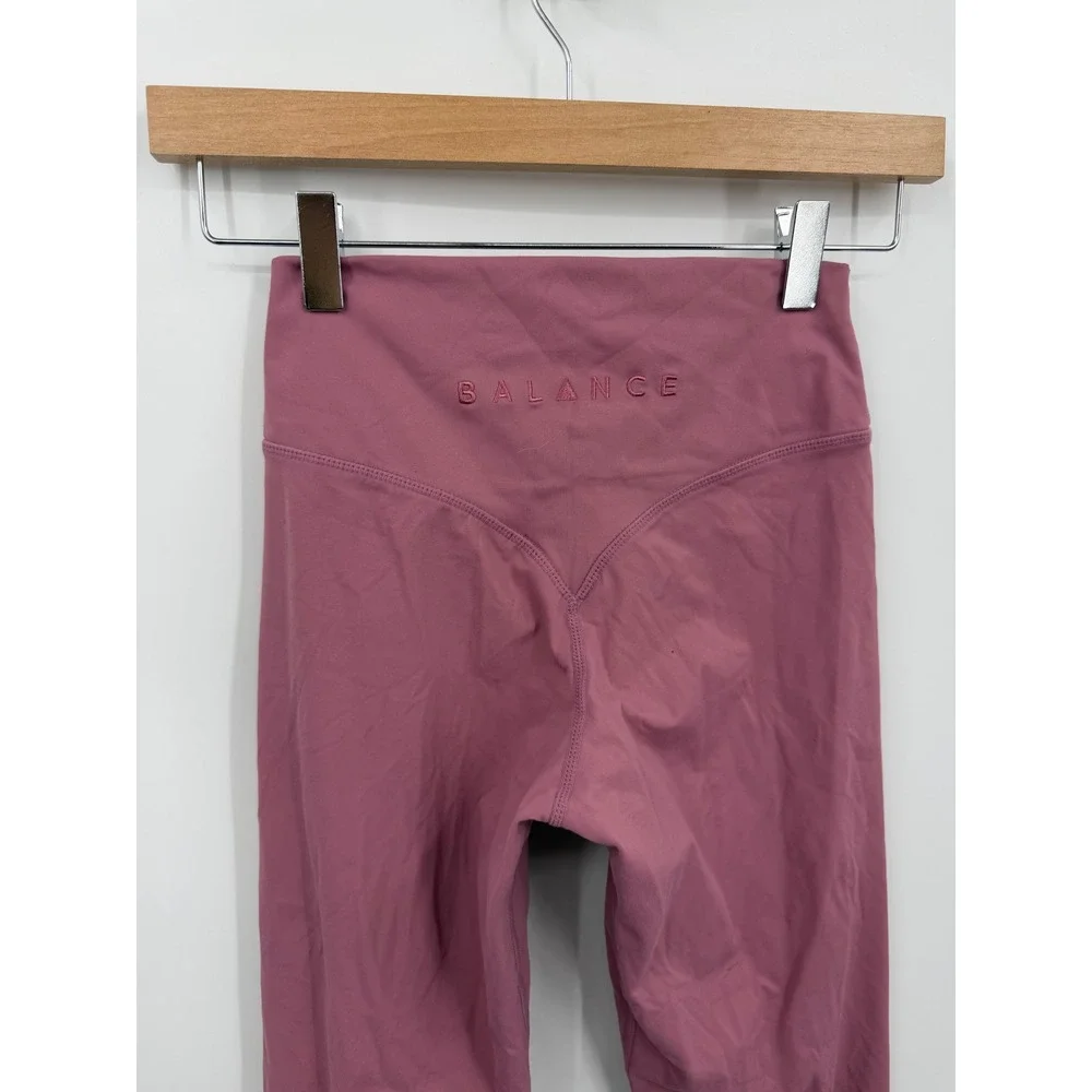 Balance Athletica Cloud Leggings Women S Mauve Pink High Waisted Athletic Pants